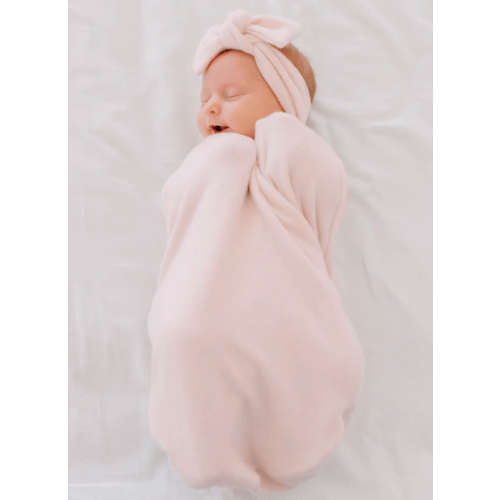 COCOON SWADDLE - Plush Dreams, Size Small COLOR - PLUSH PINK CASHMERE