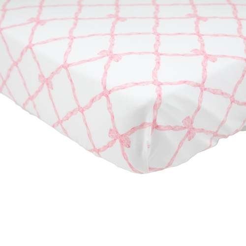 Sleep Tight Crib Sheet - Belle Meade Bow