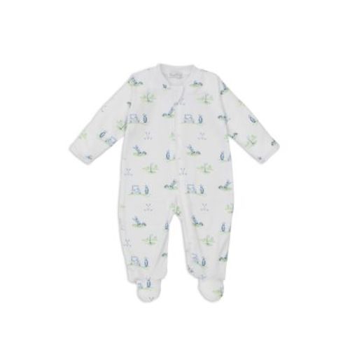Boys' Golf Print Zip Front Footie - Baby