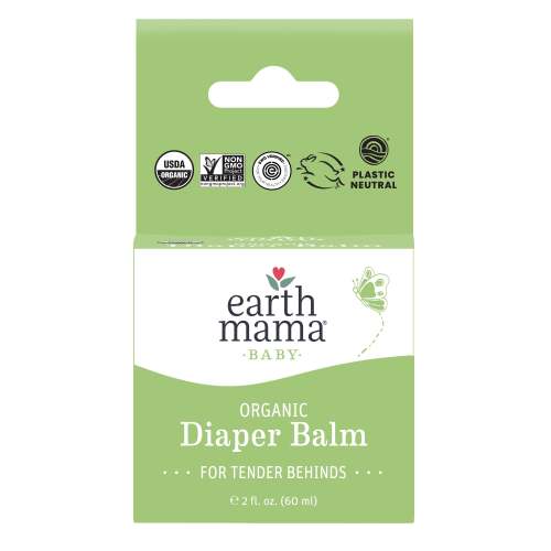 Earth Mama Organics | Organic Diaper Balm - 60ml (2 Fl Oz)