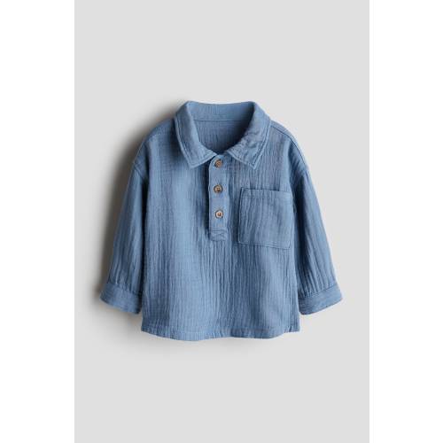 COTTON MUSLIN SHIRT