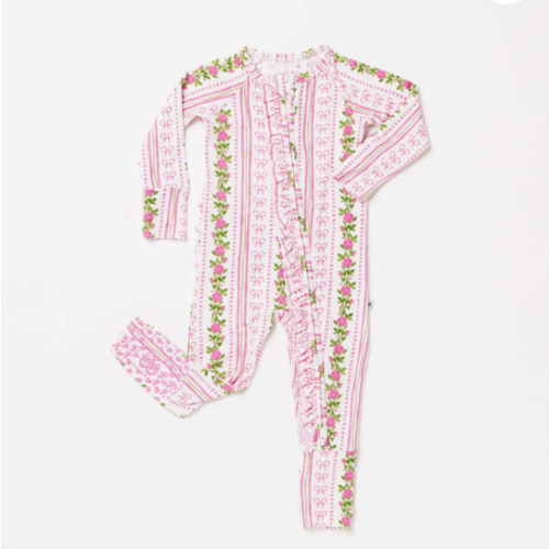 Bowquet of Roses Convertible Ruffle Romper