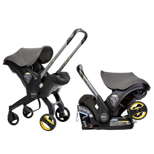 Doona Car Seat & Stroller, Greyhound - All-in-One Travel System