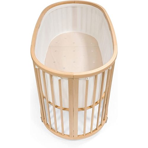 Stokke Sleepi Mesh Liner, White - Breathable 3D Mesh for Safe Sleep - Compatible with Stokke Sleepi Crib/Bed - Machine Washable