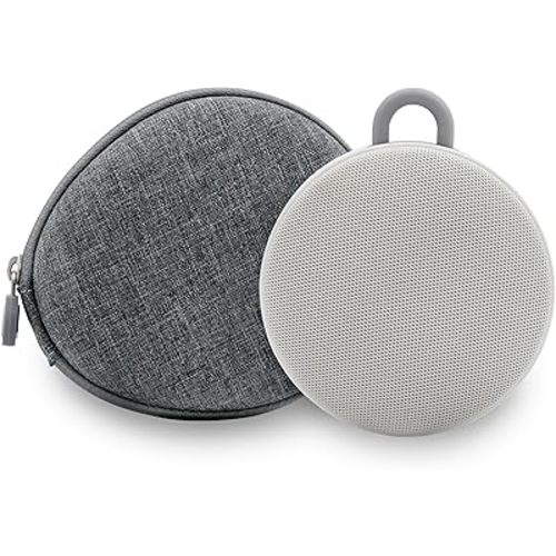 Yogasleep Hushh 2 & Crush Resistant Travel Case, (2 Piece Set) Portable Sound Machine with Backlit Buttons & Night Light, Travel Case with Double Zipper Provides Protection from Scratches & Water