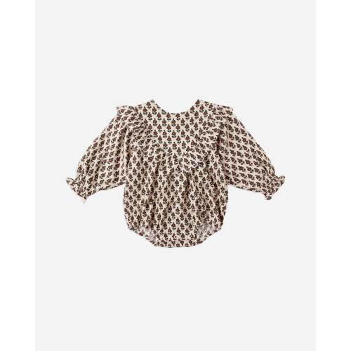 Winnie Romper || Blue Vines 0-3M