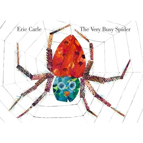 The Very Busy Spider Board book – Touch & Feel, August 16, 1995