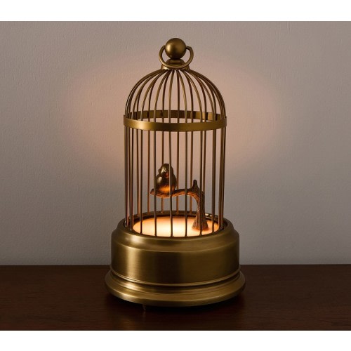Chris Loves Julia Bird Cage Nightlight (13")