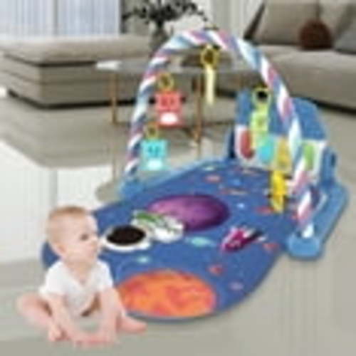 Baby Play Mat Baby Toys Tummy Time Mat Baby Activity Center for Newborn Infant Toys Piano Baby Gym Mat Tummy time Toys Music & Light Baby Boy Girl Gifts for Baby Toys 0-6 6-12 Months