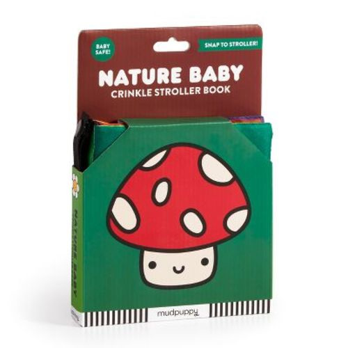 Nature Baby Crinkle Fabric Stroller Book - By Mudpuppy (bath Book)