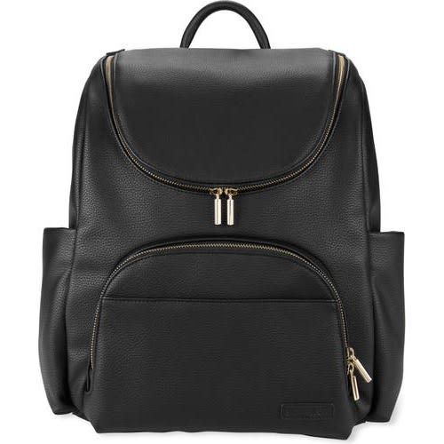 Evermore 6-in-1 Diaper Backpack, Black