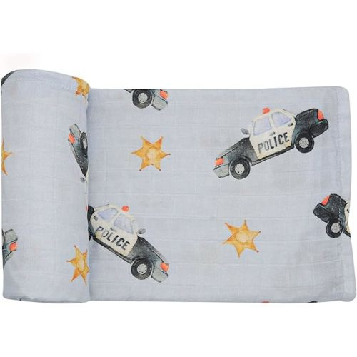 Ultra Soft Swaddle Blanket | Police Car
