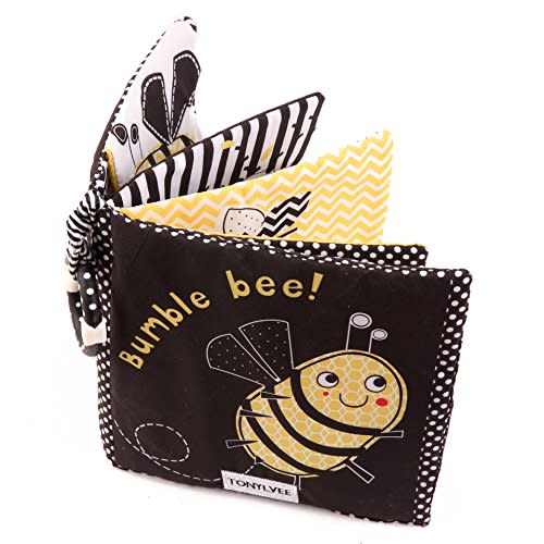 MALOMME Quiet Book, Soft Books for Babies First Book Crinkle Cloth Baby Books for Infants Babies Kids Toddler Fabric Baby's First Soft Activity Books Early Educational Baby Toys Baby Gift