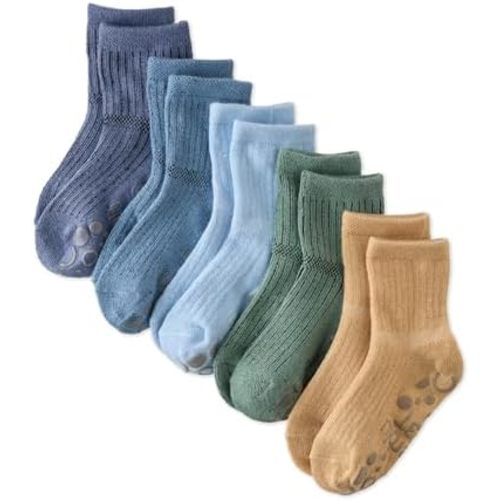 Butterblu Baby Zuri 5-pack Cozy Socks Sustainably Made for Infant, Newborn Baby, Toddler, Kids Boys, Girls