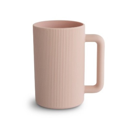 Mushie Bath Rinse Cup, Color: Blush