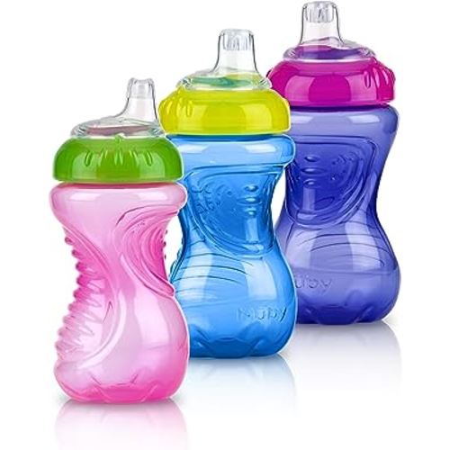 Nuby No Spill Easy Grip Trainer Cup 2ct : Baby fast delivery by App or  Online