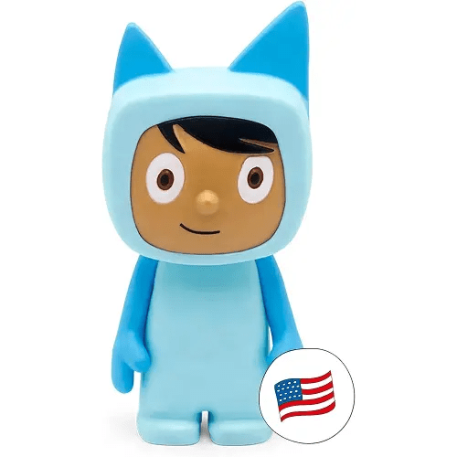 Tonies Creative Audio Character - Record and Upload up to 90 Minutes of Your Own Stories and Songs - Light Blue/Medium