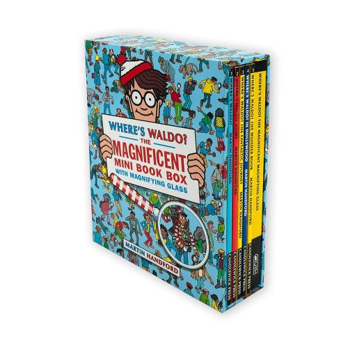 Where's Waldo? The Magnificent Mini Boxed Set: (A Compact, Travel-Sized Box Set of 5 Hidden Object Activity Books, Packed with Search & Find Puzzle Adventures - a Perfect Gift for All Ages)