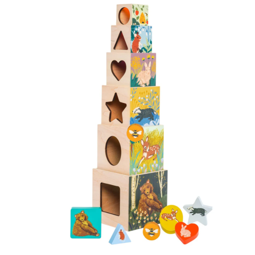 Enchanted Forest Stacking Blocks