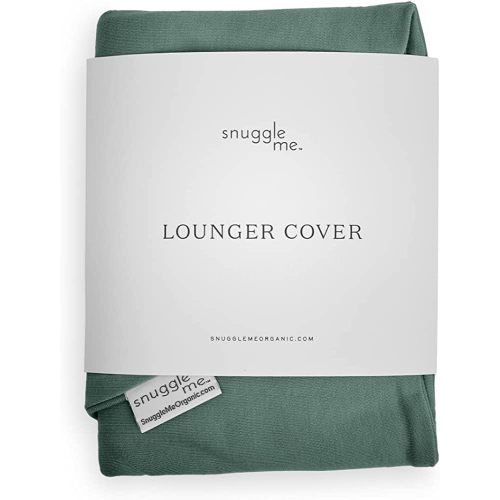 Snuggle Me Organic Infant Lounger Cover | 100% Organic Cotton | Machine Washable | Moss