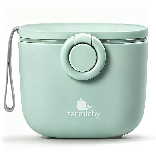 Termichy Baby Formula Dispenser for Travel: Portable Container with Scoop