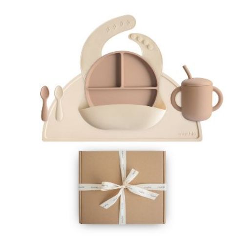 Mushie Stage 2 Feeding Kit (Natural / Shifting Sand)