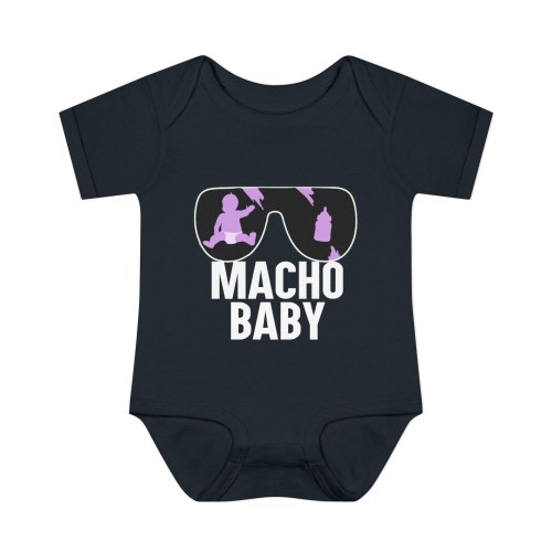 Macho Baby Onesie - Pro Wrestling Inspired