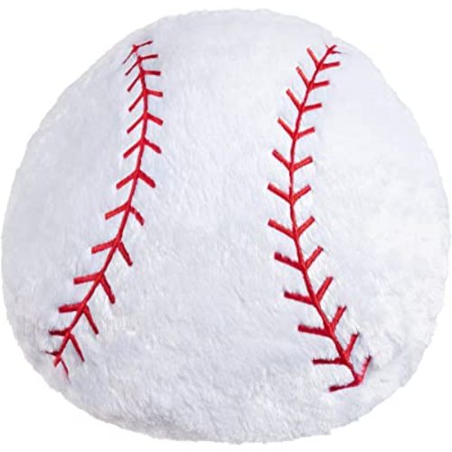 Baseball Pillow Boys Sports Room: Soft Softball Throw Plush Gifts - Play Stuff Ball Toys Decor Age 8-12