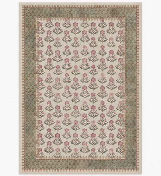 Sundara Natural & Blush Rug | Ruggable US