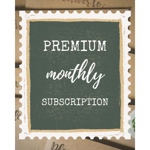 Writings From the Wild Monthly Mail Subscription