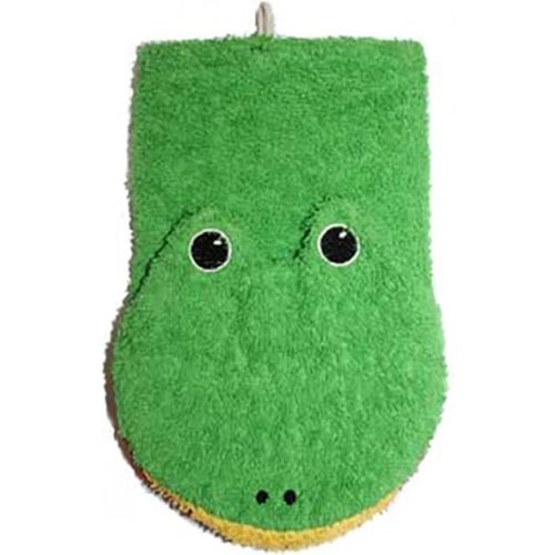 Washcloth Hand Puppet Frog By Furnis Small