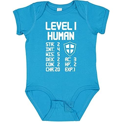 inktastic Level 1 Human Baby Bodysuit