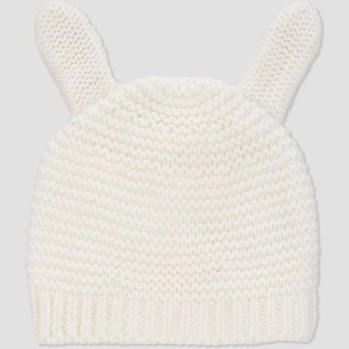 Carter's Just One You® Baby Easter Endcap Bunny Cap - White One Size Fits Most: Acrylic, Pull-on, Animal Features, Infant Bucket Hat