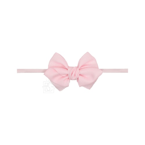 Satin Double Knot Bow on Clip