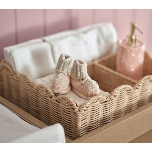 Palmer Scalloped Changing Table Organizer