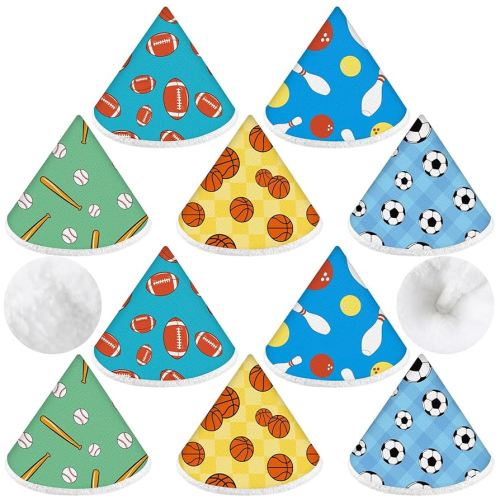 Timgle 10 Pcs Coral Velvet Pee Covers Baby Boy, Strong Water Absorption Pee Shield for Baby Boy, Reusable Diaper Changing Accessory for Boys Newborn Gift(Ball)