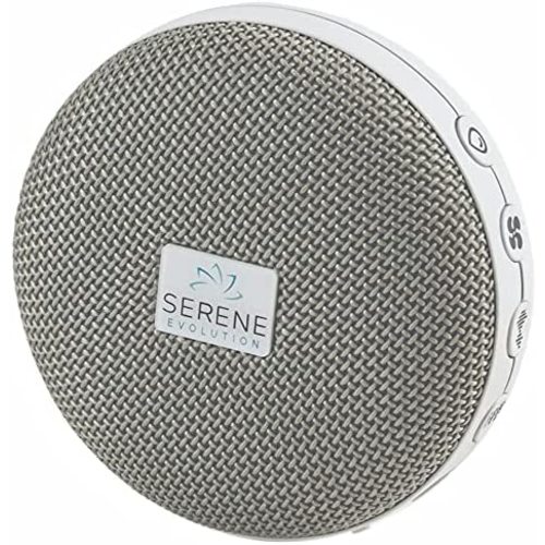 Serene Evolution 36 Sound Portable White Noise Machine, Sound Machine for Adults, Baby, Home and Office Privacy, White Noise Machine for Sleeping Adults, Sleep Machine, Brown, Pink, Rain Sounds
