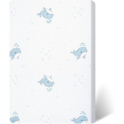 Pack and Play Mattress,38"x26" Pack N Play Mattresses for Baby and Toddler, Soft & Firm Breathable Memory Foam Baby Mattress for Pack N Play Pad with Removable Cover