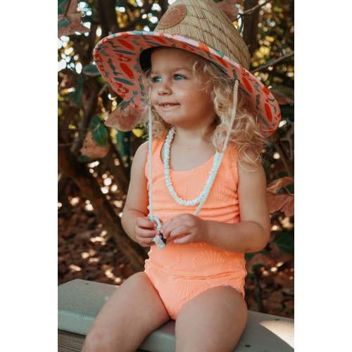 The Surfing Mermaid Straw Hat