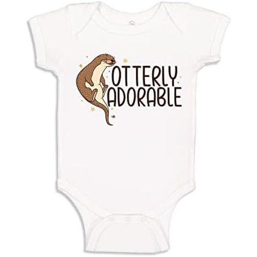 Otterly Adorable Otter Baby One Piece or Toddler T-Shirt Baby Clothing