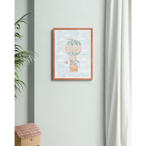 Balloon Race Framed Wall Art