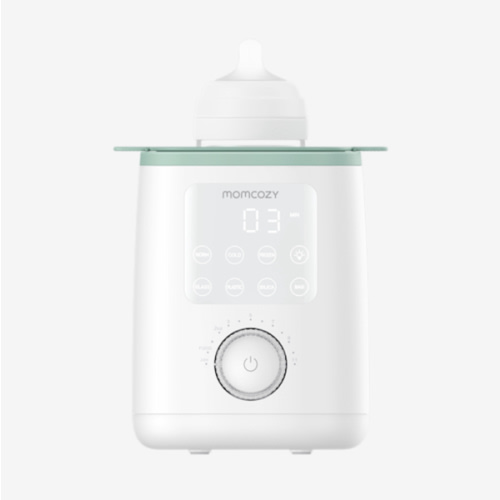 Momcozy Nutri Bottle Warmer for Breast Milk, 9-in-1 Baby Bottle Warmer with Night Light, Accurate Temperature to Preserve Fullest Nutrients, Bottle Warmers for All Bottles with Breastmilk or Formula