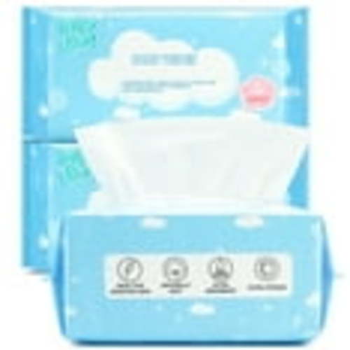 Baby Dry Wipes for Sensitive Skin, Plant-Based, Hypoallergenic, Biodegradable, 300 Counts