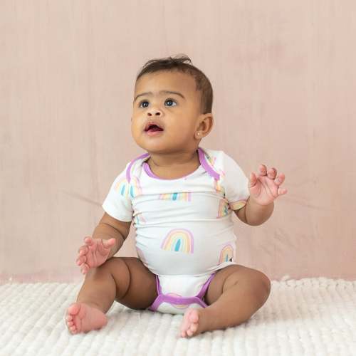 Bodysuit in Poi Rainbow