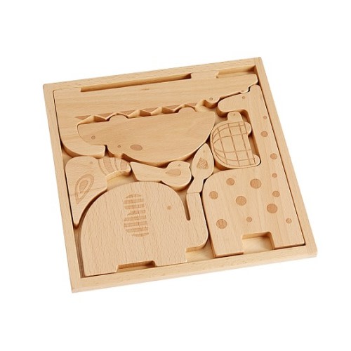 Animal Wooden Puzzle