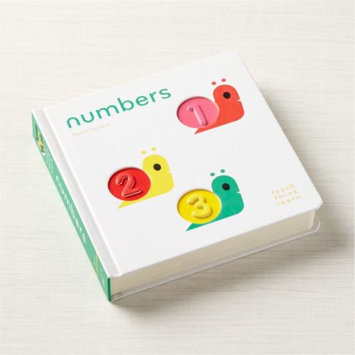 Numbers Think Learn Baby Board Book by Xavier Deneux