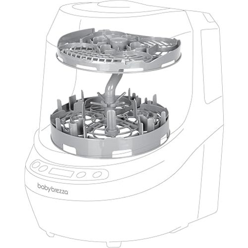 Baby Brezza Bottle Washer Pro Breast Pump Parts Replacement Rack – Fits All Breast Pump Parts Including Wearables
