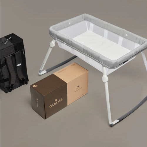 Baby Bassinet: Lotus Crib & Bassinet Kit, Convertible Travel Bassinet – Guava Family
