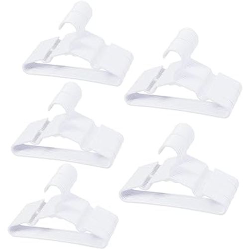 100 pcs White Baby Nursery Closet Hangers,Non-Slip Laundry Infant Pant Hanger for Newborn Clothes Gift,Ultra-Thin Child Coat Hanger for Girl Boy Toddler Kid