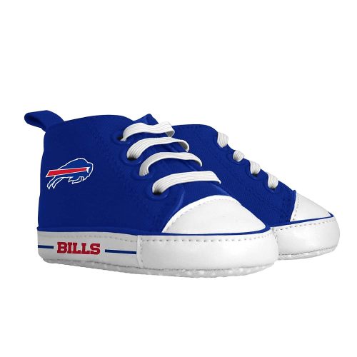 MasterPieces - NFL Baby Pre-Walkers Shoes, Officially Licensed San Francisco 49ers Football, High Top Sneakers, Soft Anti-Slip Soles, Boys and Girls, 0-6 Months